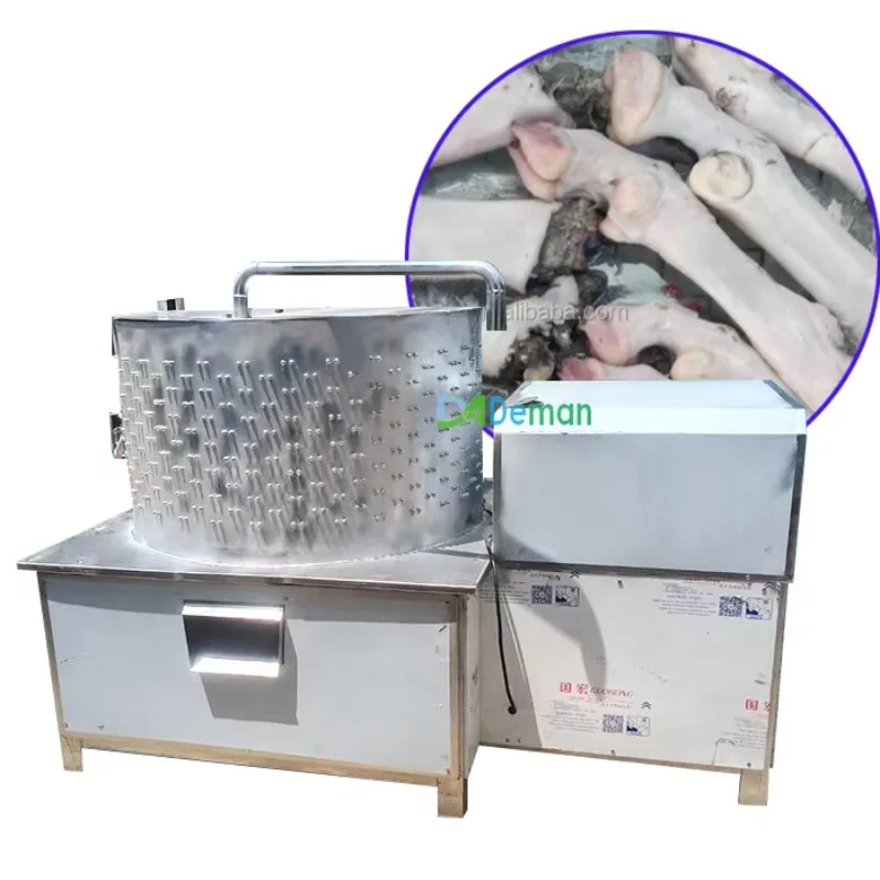 

Automatic Water Cycle Hair Remover for Cattle Sheep Lamb Pig & Goat - Hoof Scalder Plucker Cow Foot Hair Purifying Machine