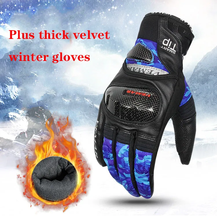 

Heated Gloves Motorcycle Winter Touch Screen Guantes Vemar Moto Accessories Glove Motorcyclist Ski Outdoor Warm Luvas For Men