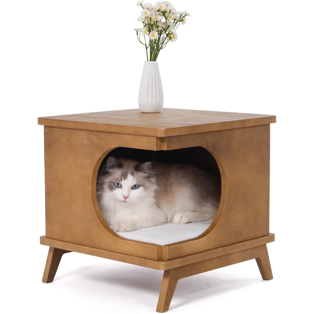 Wooden Cat Bed End … - image