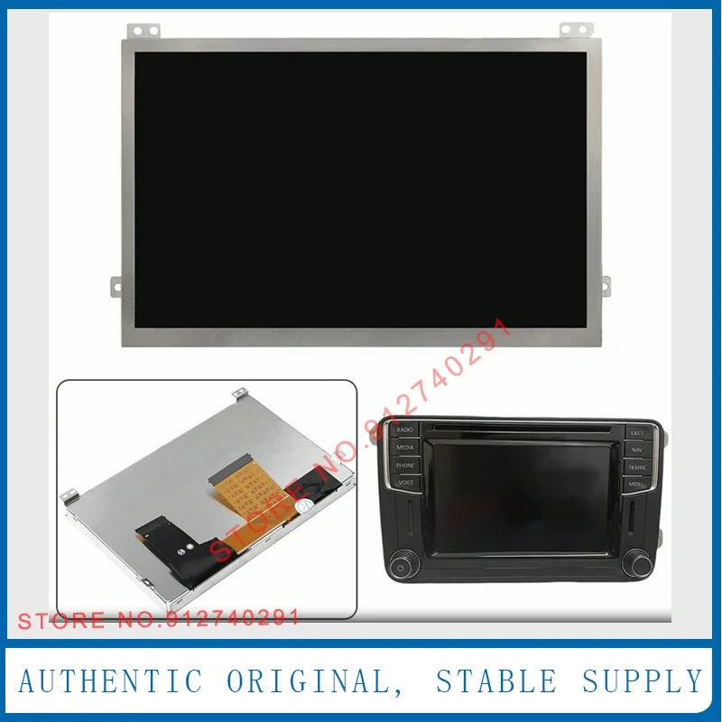 New 6.5 Inch 40 Pins Touch Screen With LCD TDO-WVGA0633F00045 WVGA0633F00039 For VW MIB 2 200 680 Car Multimedia Navigation