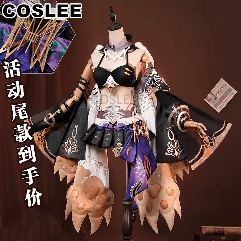 COSLEE-Disfraz de juego Honkai Impact 3rd para mujer, uniforme encantador, dulce, juego de rol, traje de fiesta de Halloween, S-XL