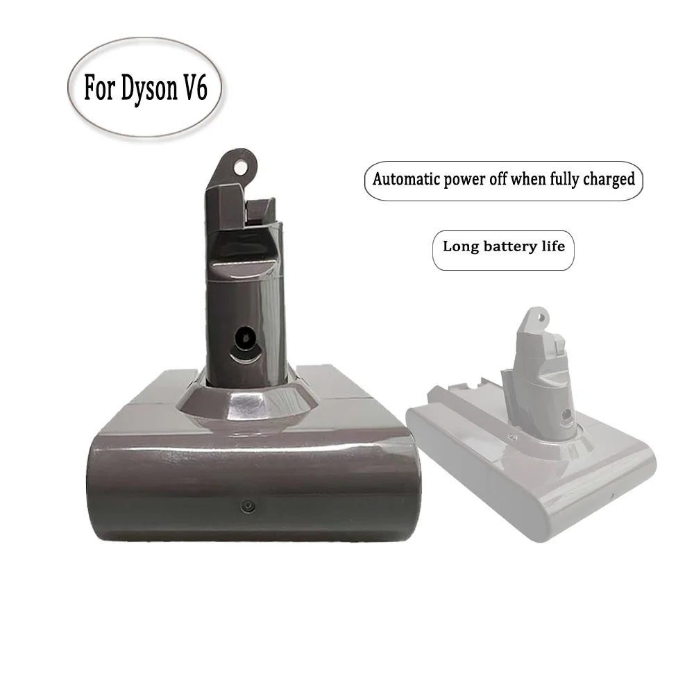 For Dyson V6 21.6V  6000/8000/10000mAh battery,Replacement electric tools handheld vacuum cleaners