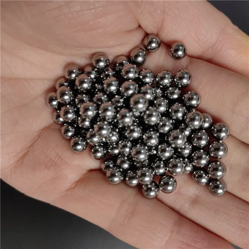 1000pcs 4.5/5/6/7mm Steel Balls Slingshot Hunting Solid Smooth Spherical Bead Bearing Precision Balls Catapult