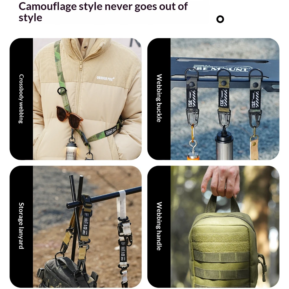 Жаккардовая стропа для кемпинг – обзор и цена Hunting Camp Outdoor Supplies