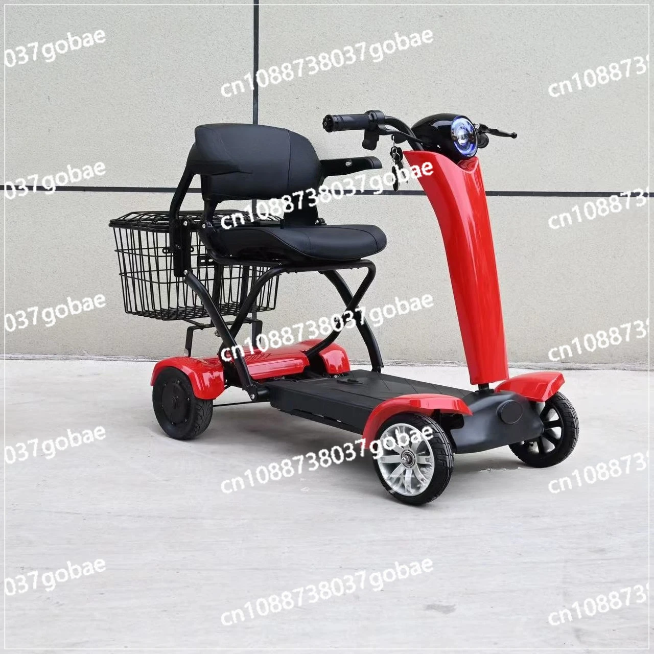 Hot Selling Auto Folding Mobile Electric Vehicle City Bike For Sale 15 Mph 36v the elderly 4 Wheels