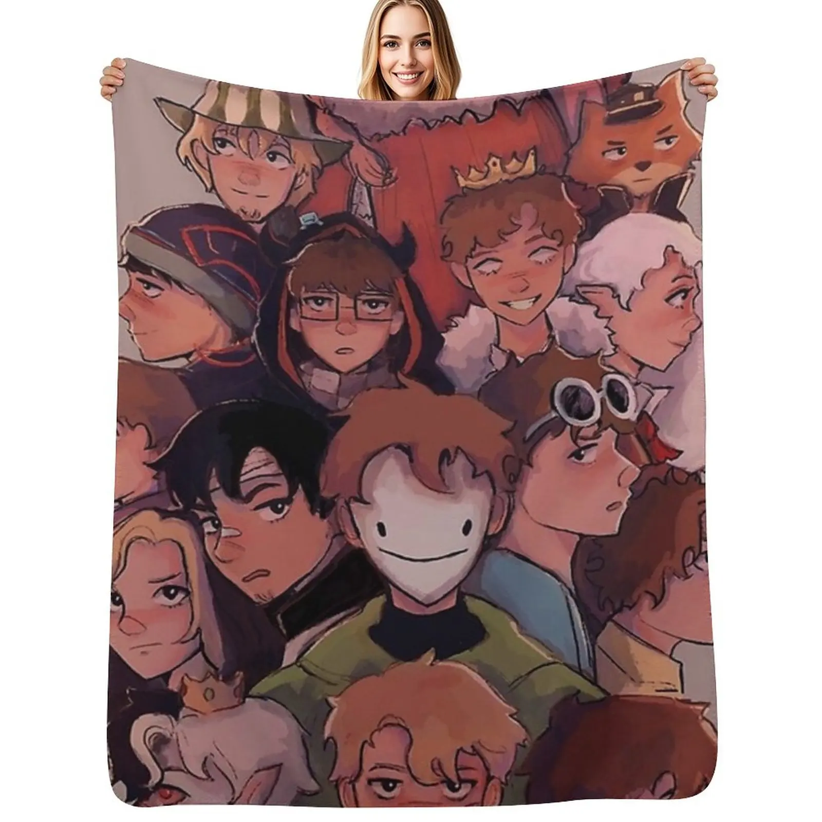 

Dream Smp Awesome Throw Blanket Soft Beds Quilt Luxury Thicken Thin Blankets