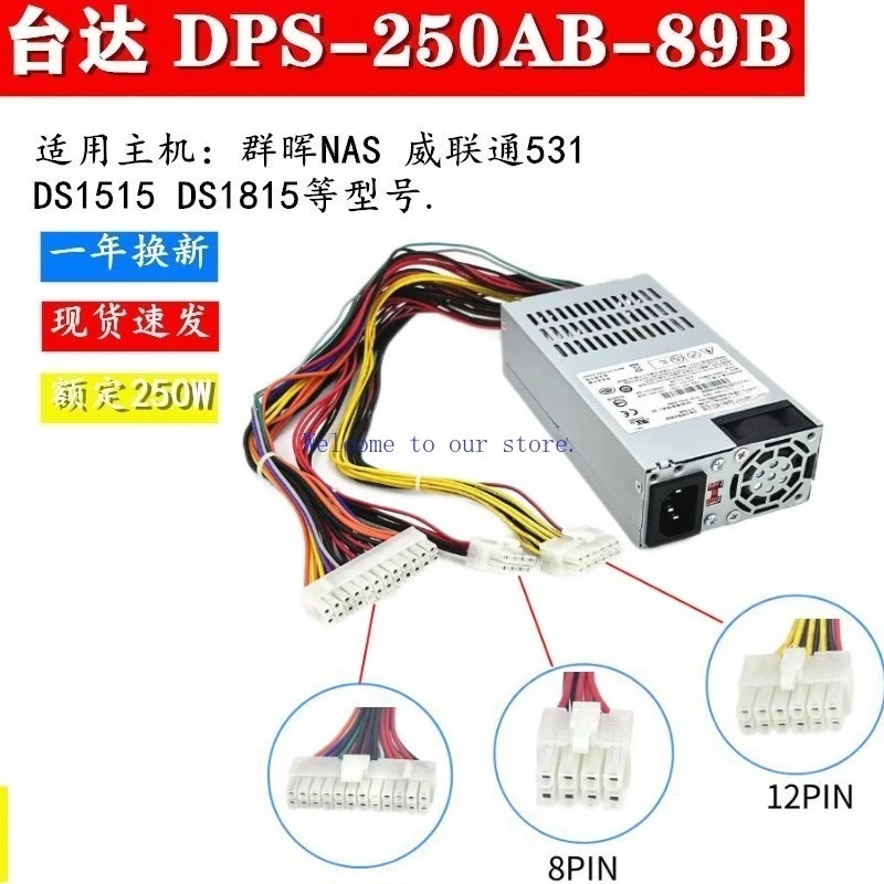 

For New Delta DPS-250AB-89B 44B flex NAS Server 1U Power Supply Synology Unicom 531