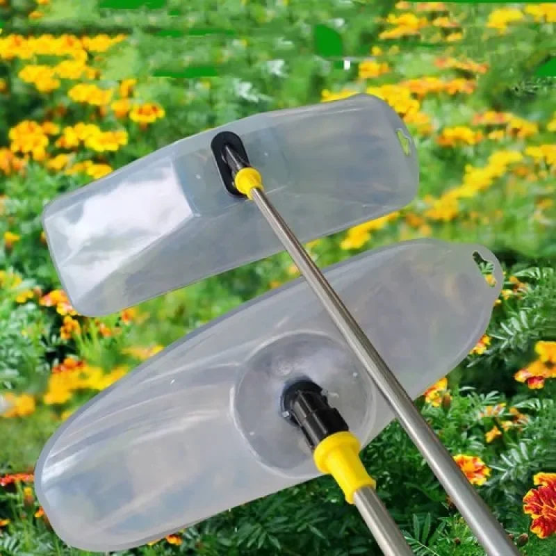 Garden Windproof Sprayer Power Sprinkler Cover Transparent Fan-type Atomizing Nozzle for Agricultural Irrigation Supplies