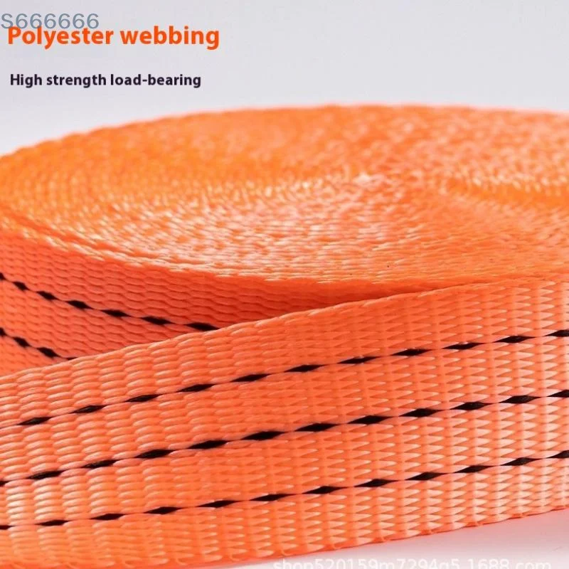 1PCS Tensioner Truck Tensioner Polyester Thickened FixedStrap Tensioner 8Meters2TonsRatchet Double Hook Complete Set