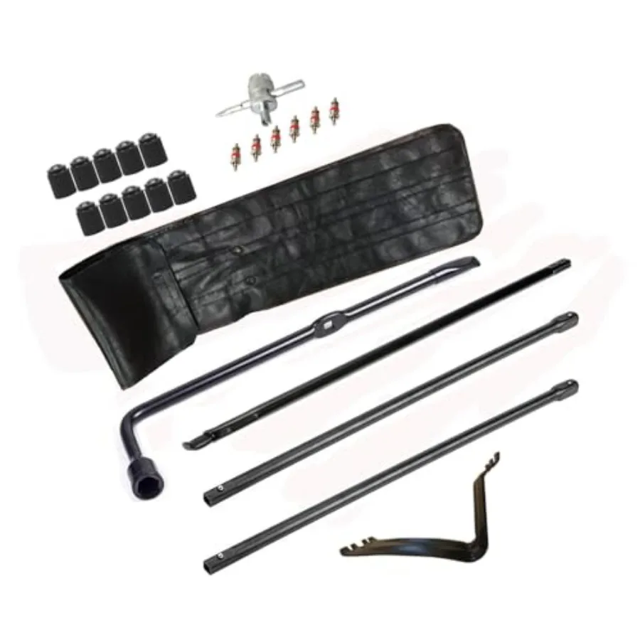 

Spare Tire Wheel Lug Wrench Kit Compatible with 2008 to 2022 Ford F-250 Super Duty F-350 Super Duty F-450 Super Duty F-550 Supe