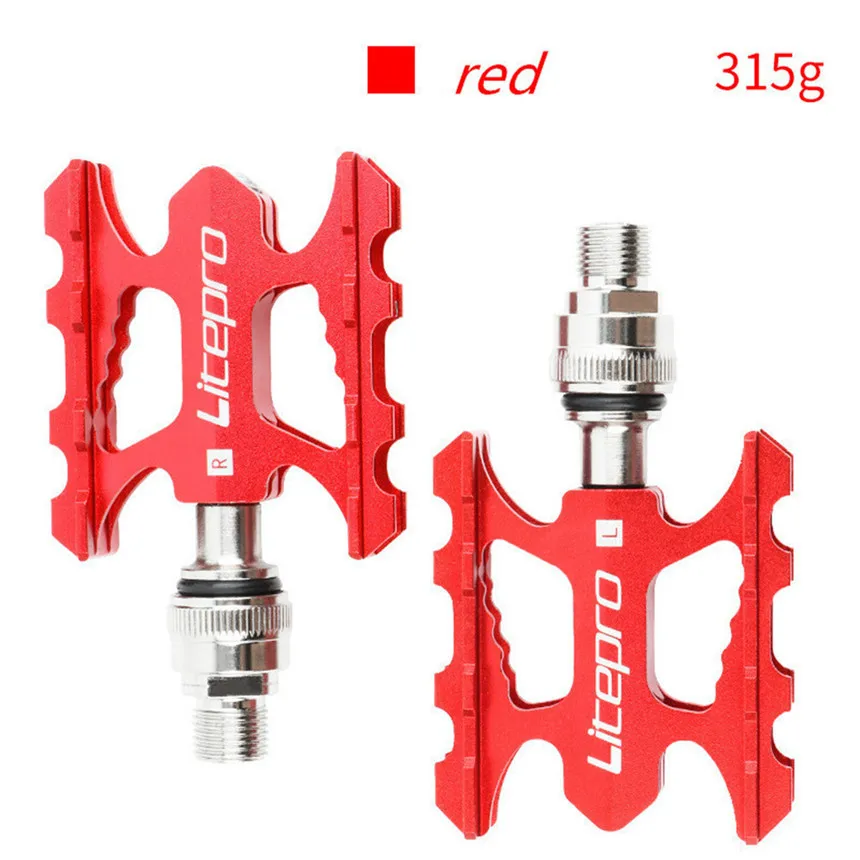 Litepro K3 Folding Bike Pedal Sealed Bearing for Brompton Fnhon Aluminum Alloy Non-slip MTB Road BMX Universal Bicycle Pedals