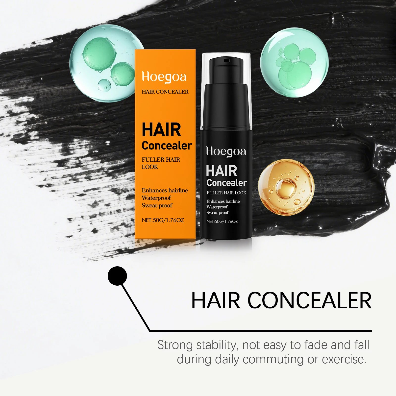

Hair Concealer Waterproof Liquid Hair Fill up Man Baldness Instant Density Scalp Coverage Hairline Correct Thinning Hair Spray