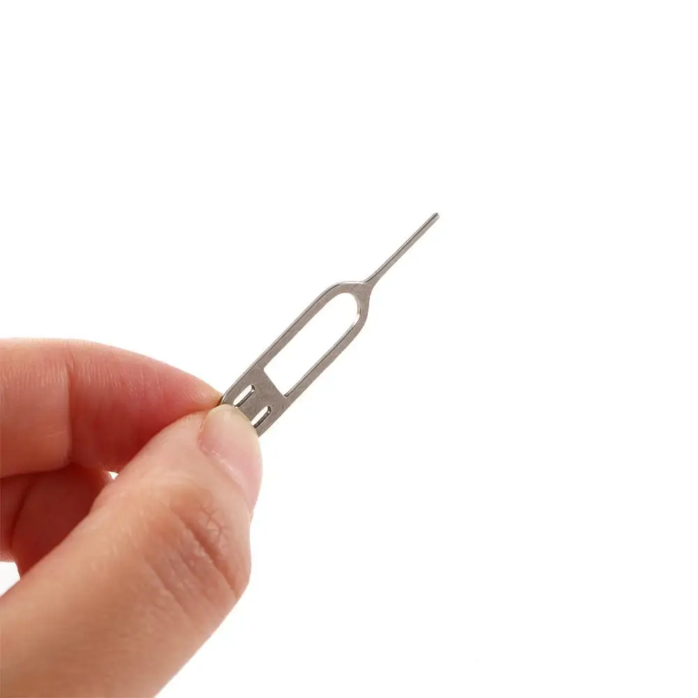 Tray to Open Metal Smartphone Pin Ejecting Mobile Phone Phone Key Tool Pin Holder Eject Pin with Case Sim Card Tray Ejector