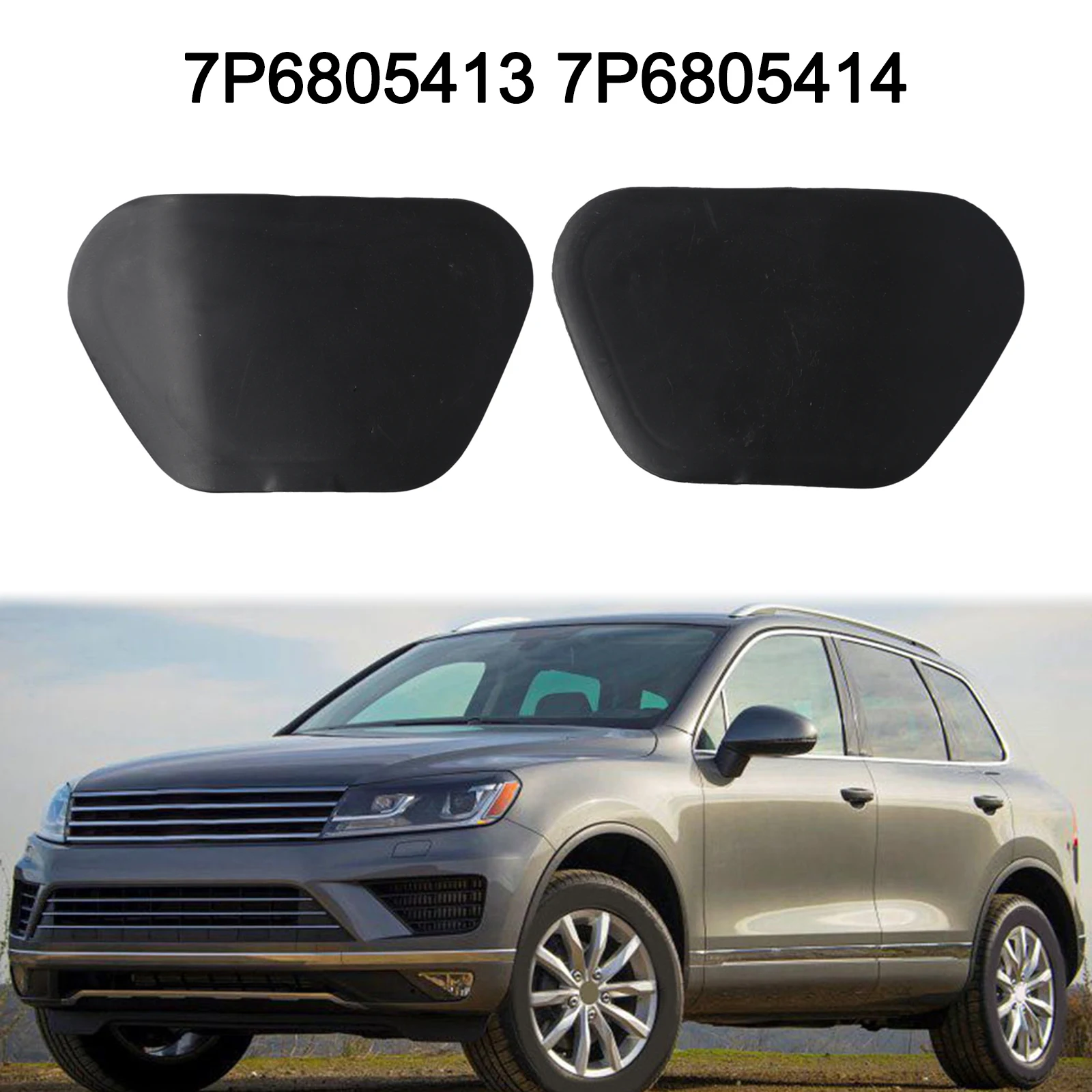 Reliable Car Fender Liner Extensions for For Touareg (11 17) Part No 7P6805413 Quick and Practical Install Features