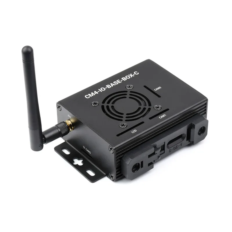 Mini-Computer Advanced Version, Designed for Raspberry Pi Compute Module 4 CM4-IO-BASE-BOX-C Waveshare