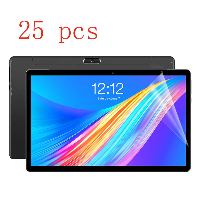 Clear HD Screen Protector Plastic Film For  Teclast T10/T20/T30/T30 Pro/T40/T40 Pro/T40 Plus/T40 5G/T50/M16/M18/M20 4G  25PCS