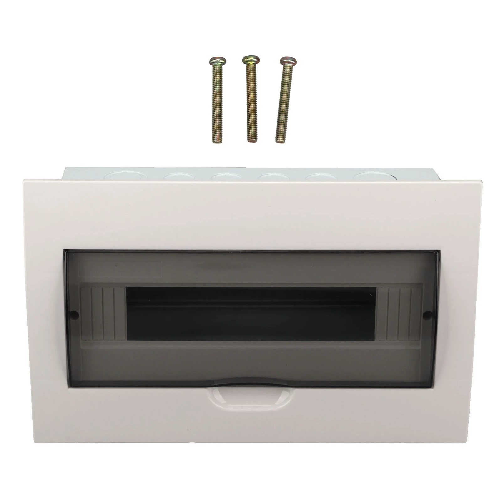 Distribution Protection Box 15 Way Waterproof Circuit Breaker Distribution Box with Transparent Shell DIN Rail