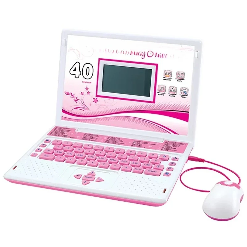 Children's educational toys 40-function English learning machine with letter buttons, spelling error correction feedback