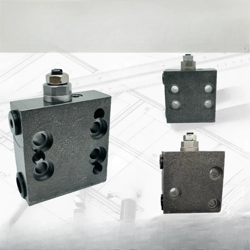 Excavator PC60 120 130 200 210 360-6-7 -8 anti-card self-pressure reducing valve disc valve block