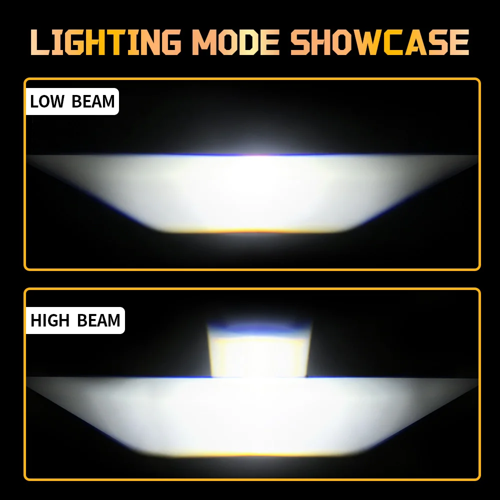 450W LED Projector Work Light Bar 6000K Spot Beam Grille Mount Auxiliary Driving Lamp for Motorcycle Truck Off‑Road Vehicle SUV