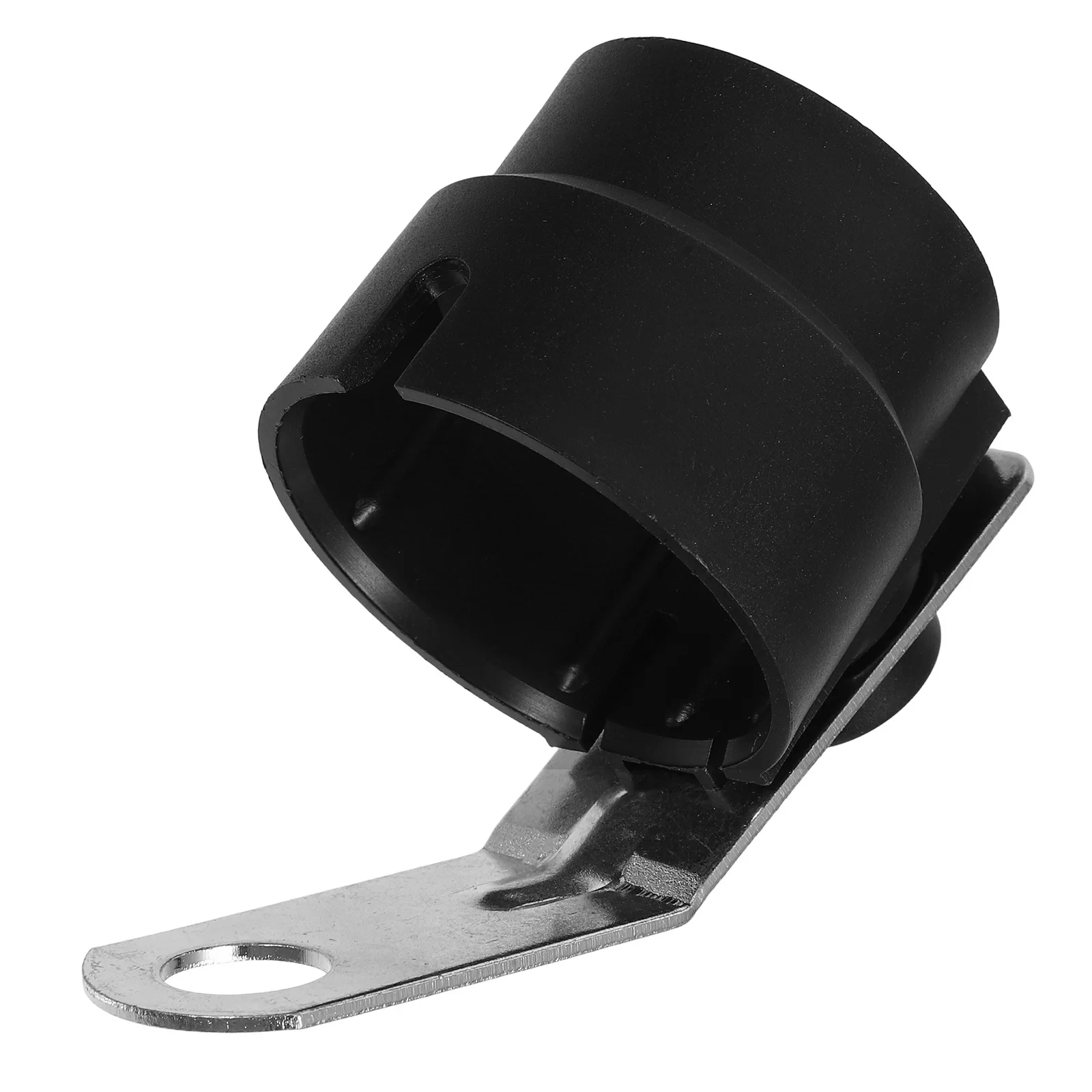 

Trailer Plug Holder 7 Pin Iron Bracket Heavy Duty Stable Mount for Towing Trailer Connector Rv Accessories Towing Bar Holder