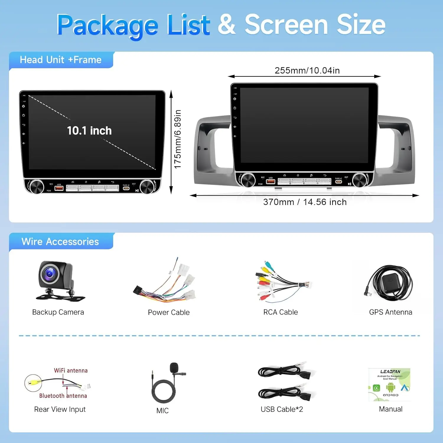 4G+64G Android 13 Car Radio for (Non JBL) Toyota Corolla 2003 2004 2005 2006 2007 2008 Stereo, 10.1Inch IPS Screen with Carplay