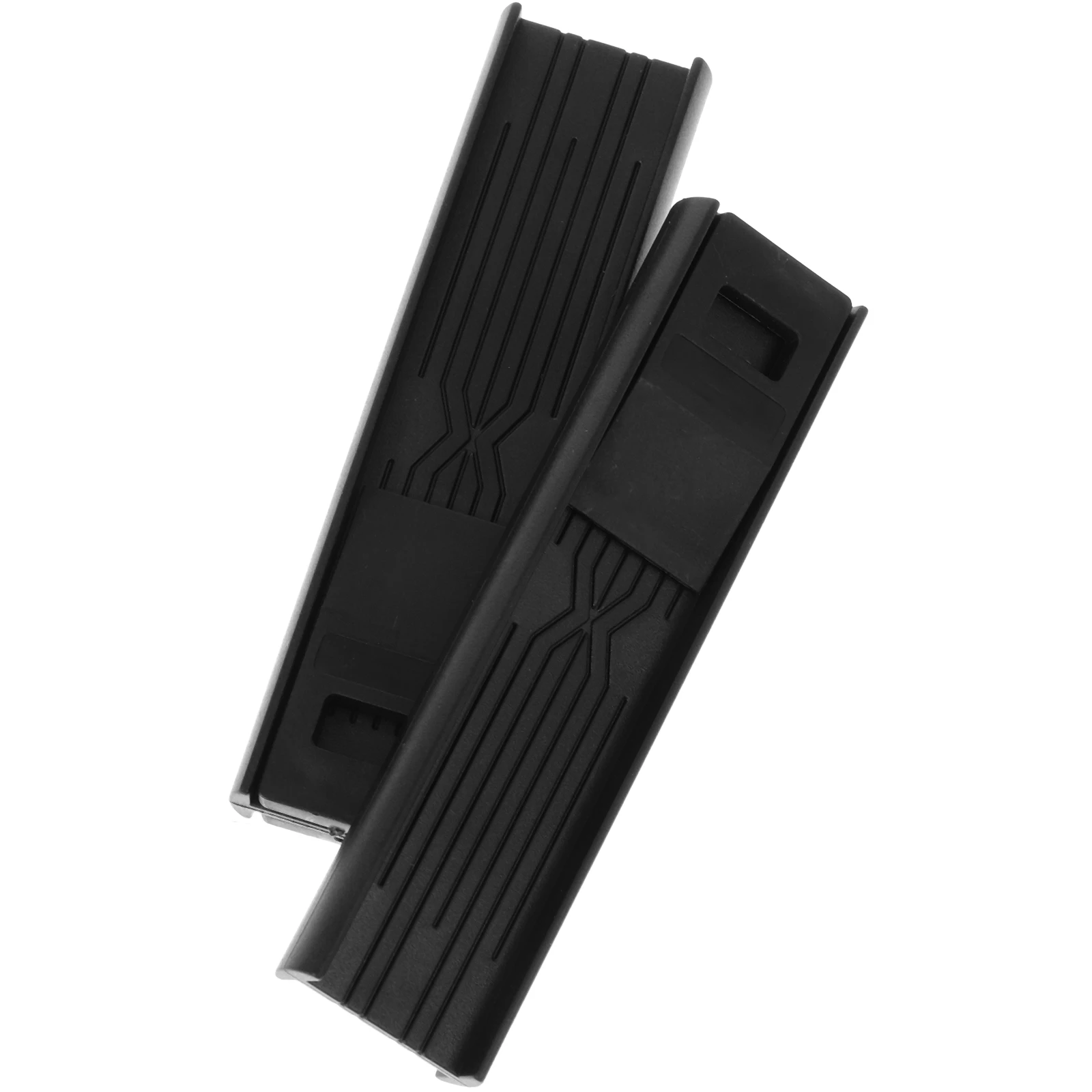 

2Pcs Durable Saxophone Whistle Clips Professional Musical Instrument Accessories Portable Black Whistle Protectors