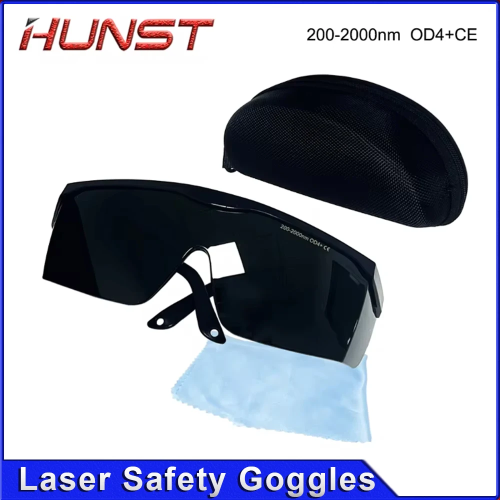 HUNST Infrared UV Beauty Goggles Hair Removal Device Laser Protective Cover 200-2000nm OD4+CE Protective Glasses