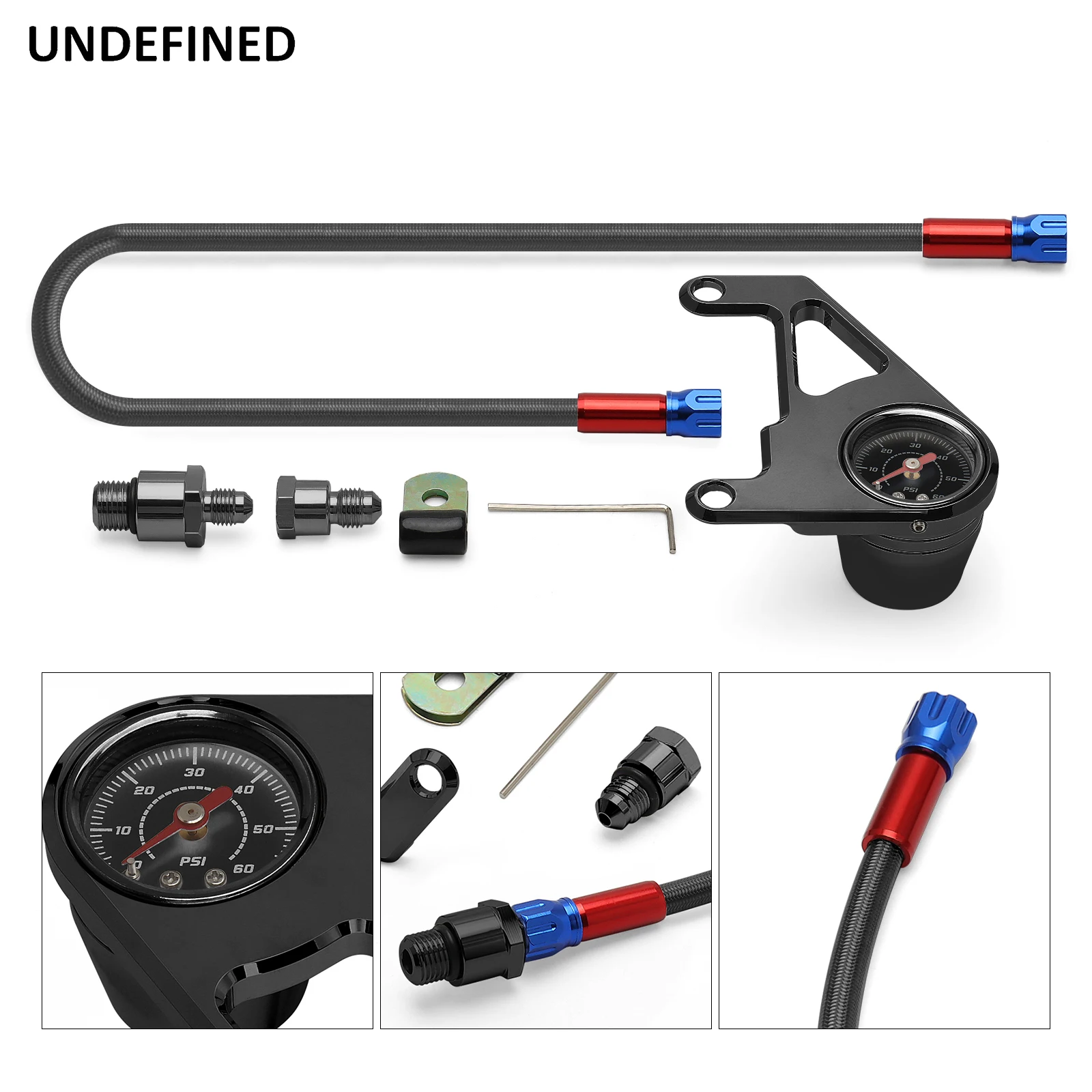 0-60PSI Oil Pressure Gauge & F - Gasket Mount Kit 评论和价格