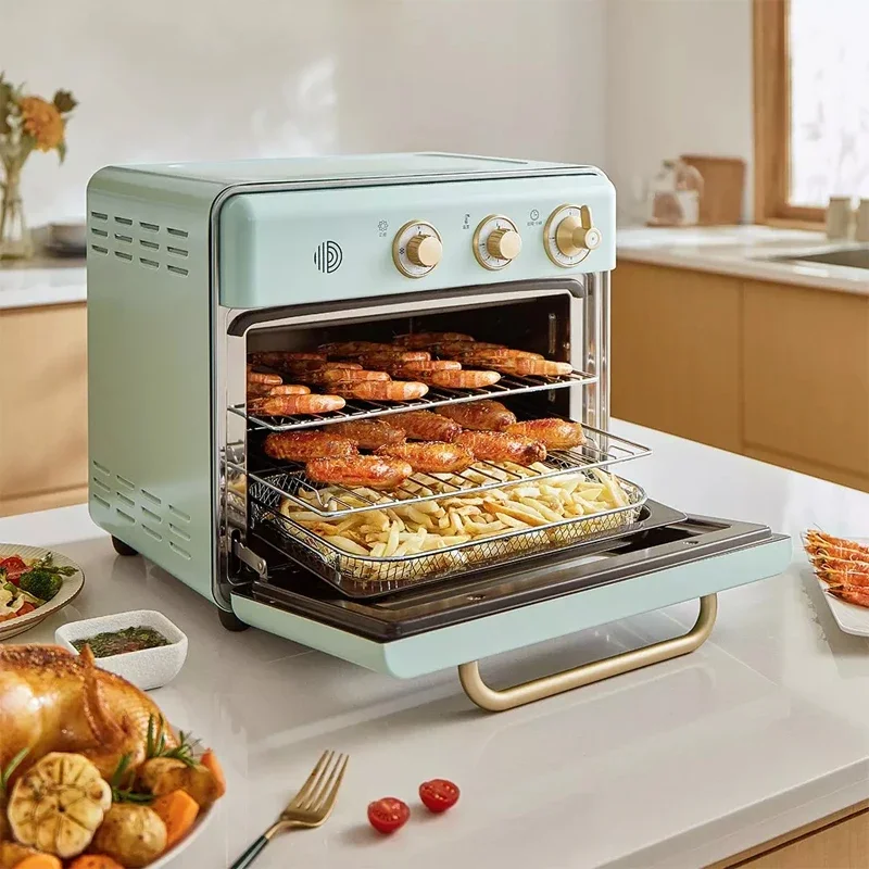 

Умная электрическая духовка PETRUS, воздушная сковорода, ветровая печь, встроенная макра-фритюрница, фритюрница, 12 литров, без масла