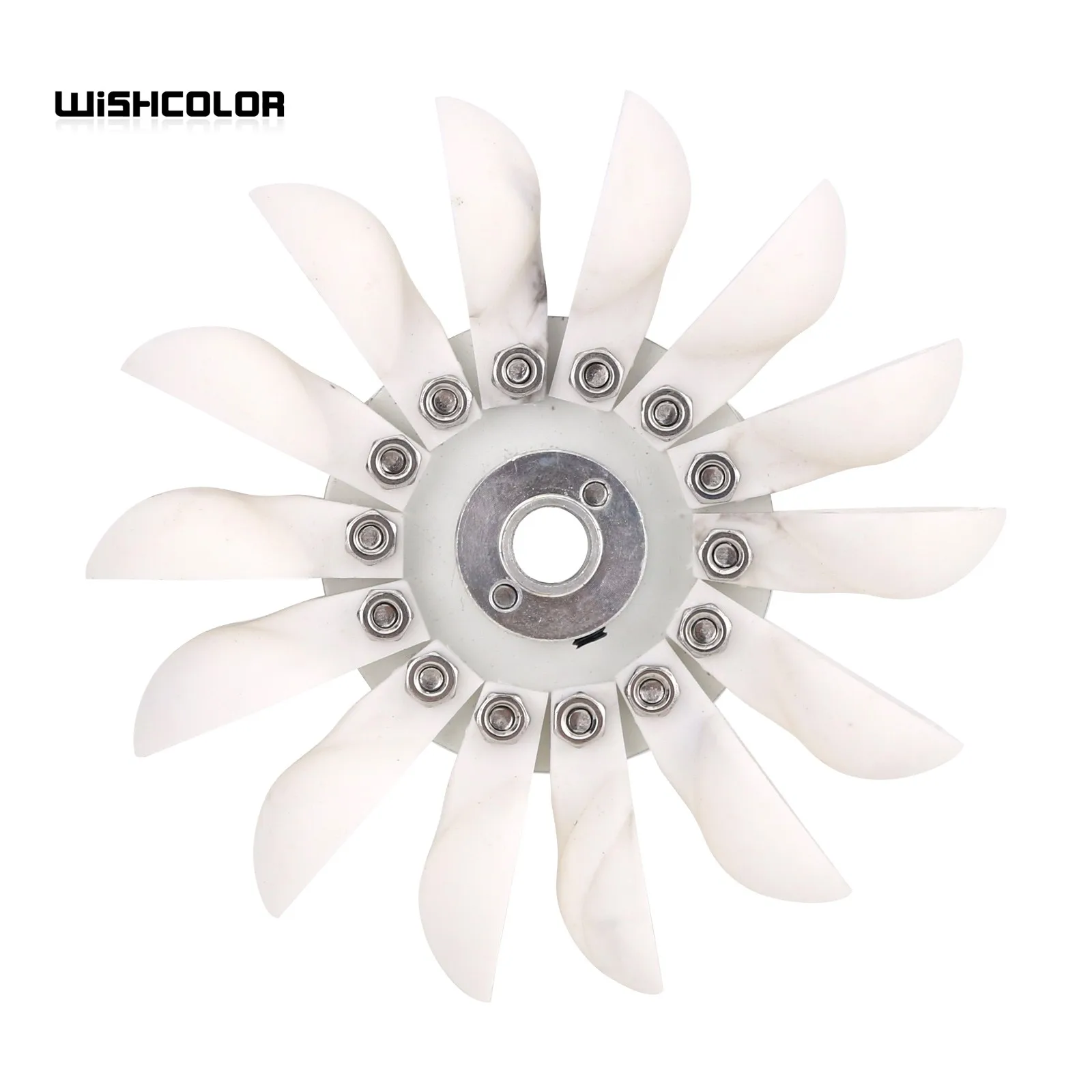 Wishcolor Pelton Wheel Turbine Pelton Water Wheel 96mm/3.8