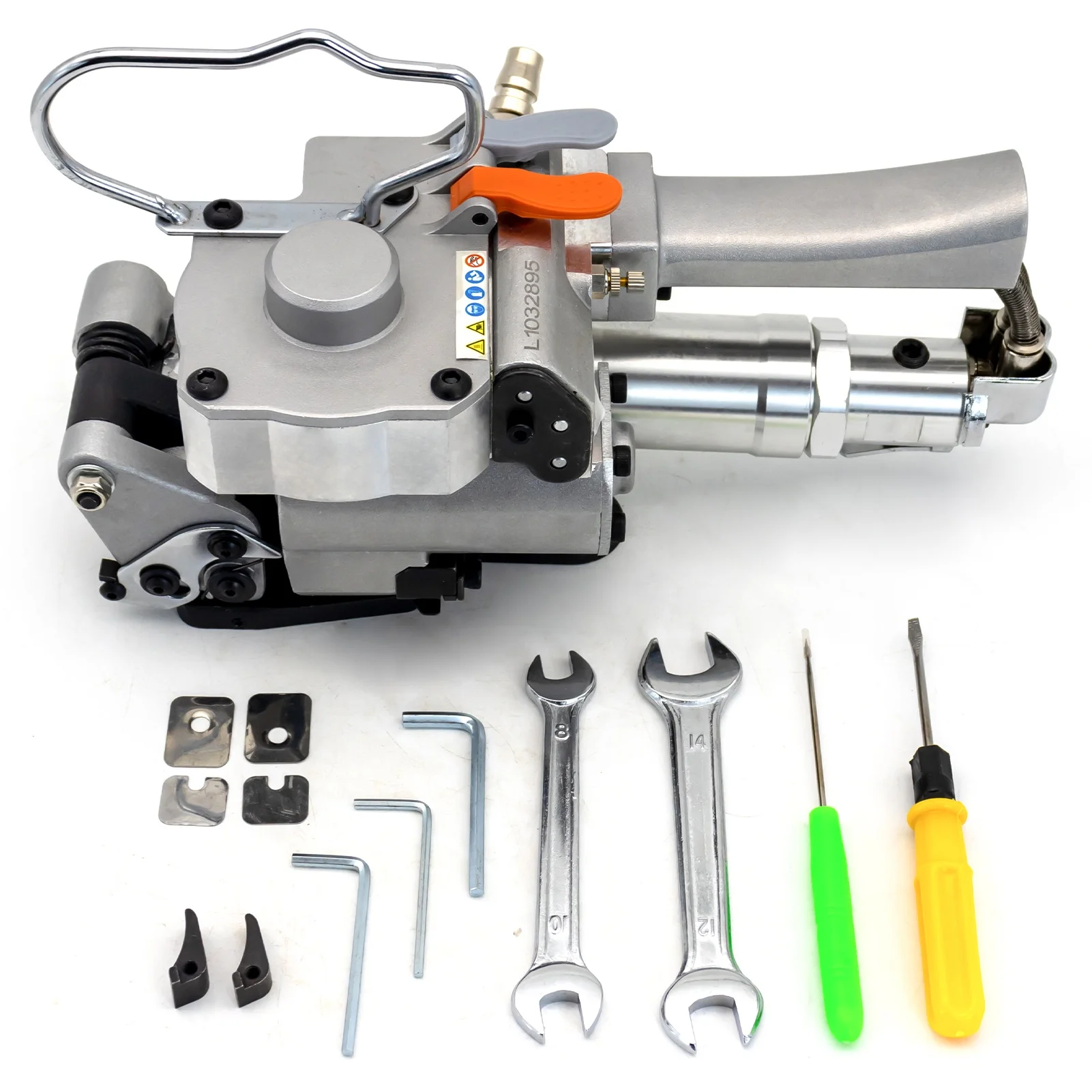 PP PET Band A19 CA19 Pneumatic Baler Steel Strapping Machine With Good Price