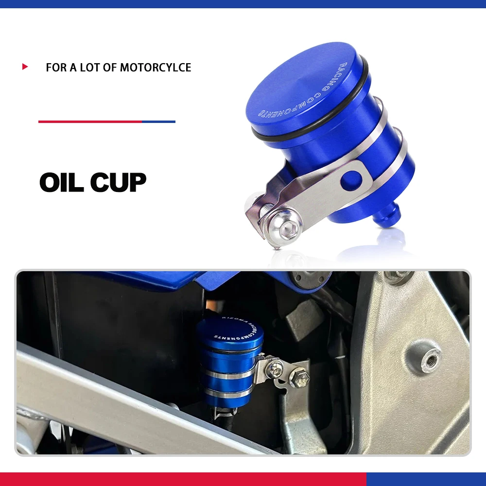 

Universal Motorcycle Brake Fluid Reservoir Clutch Tank Oil Fluid Cup For YAMAHA YZF R1 R6 R3 R25 Tmax 500 530 MT07 MT09 FZ6R FZ8