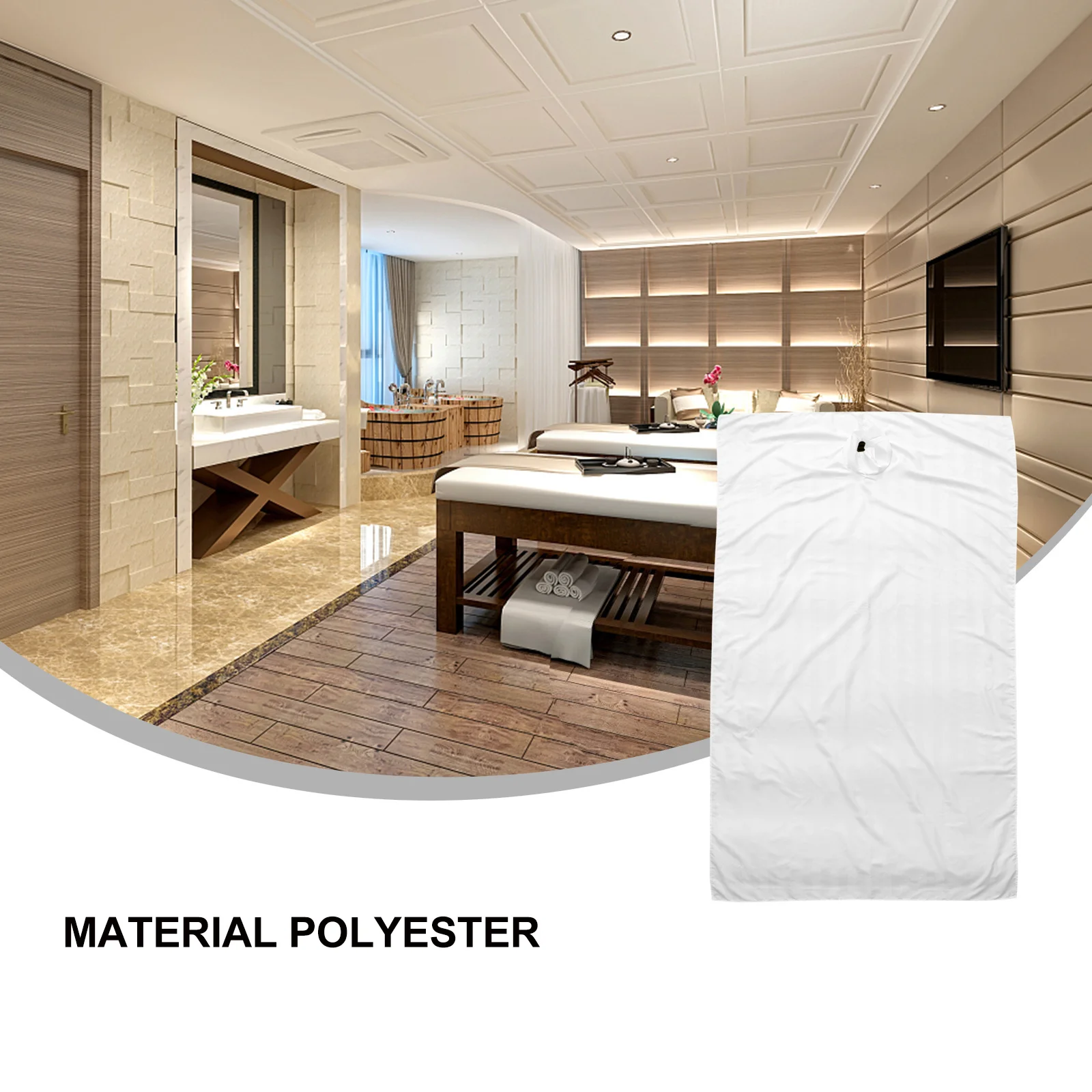 

Spa Massage Bedsheet Reusable Fast Drying Easy Maintenance No Wrinkle High Quality Polyester Fiber Mercerized Cotton Comfortable