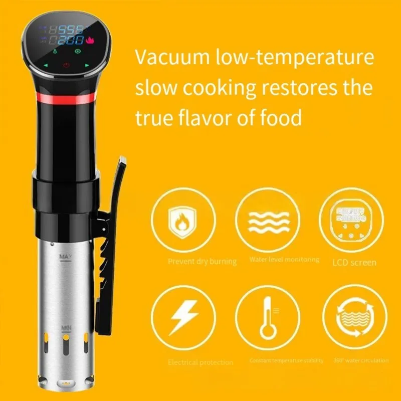 AT28-Anywin 220V 1000W Sous Vide Precision Cooker US Plug