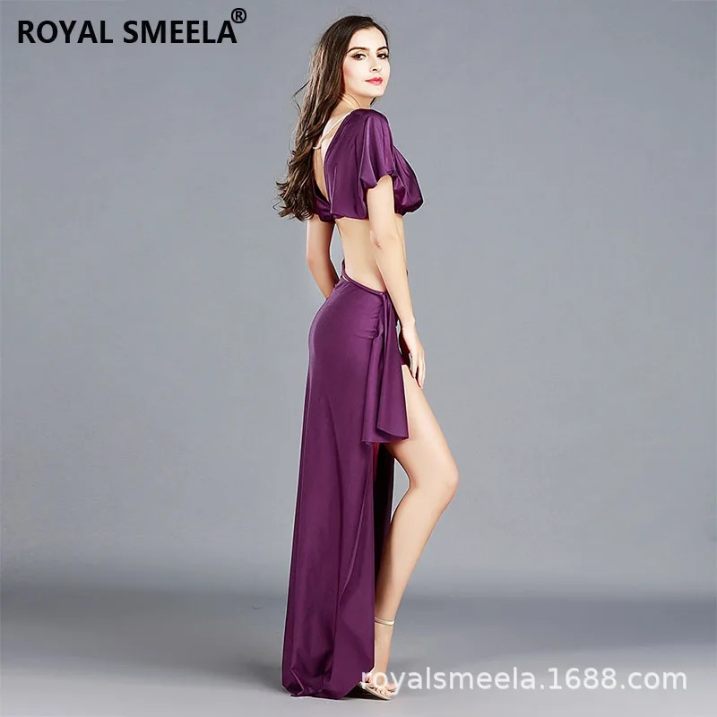 New Belly Dance Suit Women's Practice Suit Autumn and Winter Beginner Long Skirt Suit Oriental Dance