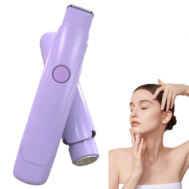 

Профессиональная портативная электробритва для женщин, водонепроницаемая бритва с зарядкой через USB, интимная часть, эпилятор для домашнего использования