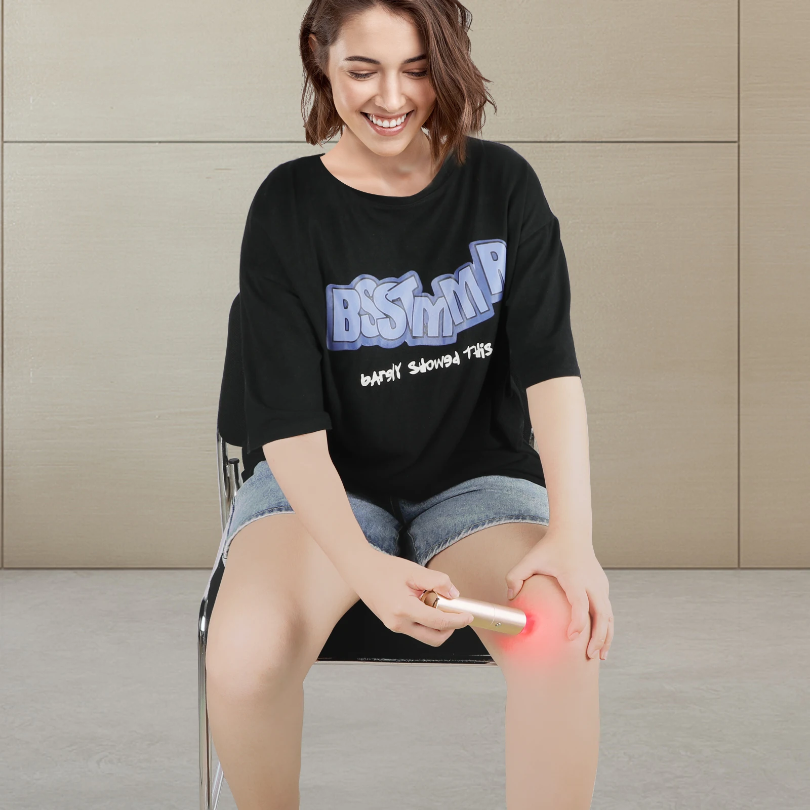 Kinreen Red Light Therapy Torch For Face 5PCS Chip Power Density Blue Light 660 850 470nm Led Red Light Therapy Pen Torch