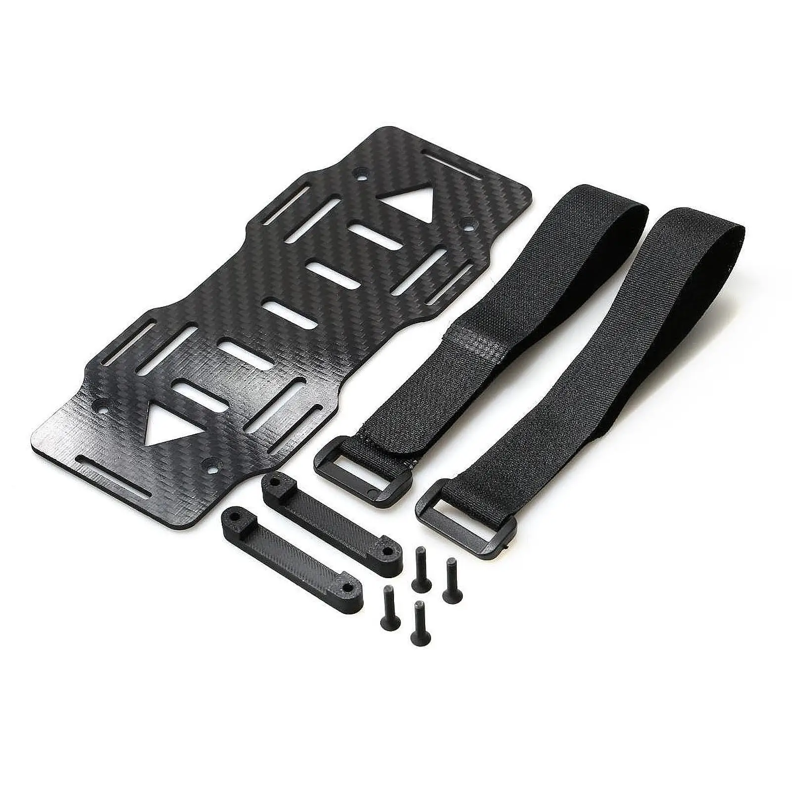 Chassis Battery Mounts Plate Bracket Carbon Fiber RC Crawler Car Holder for Leilalu JK07 MK07 Spare Parts Upgrade view 4