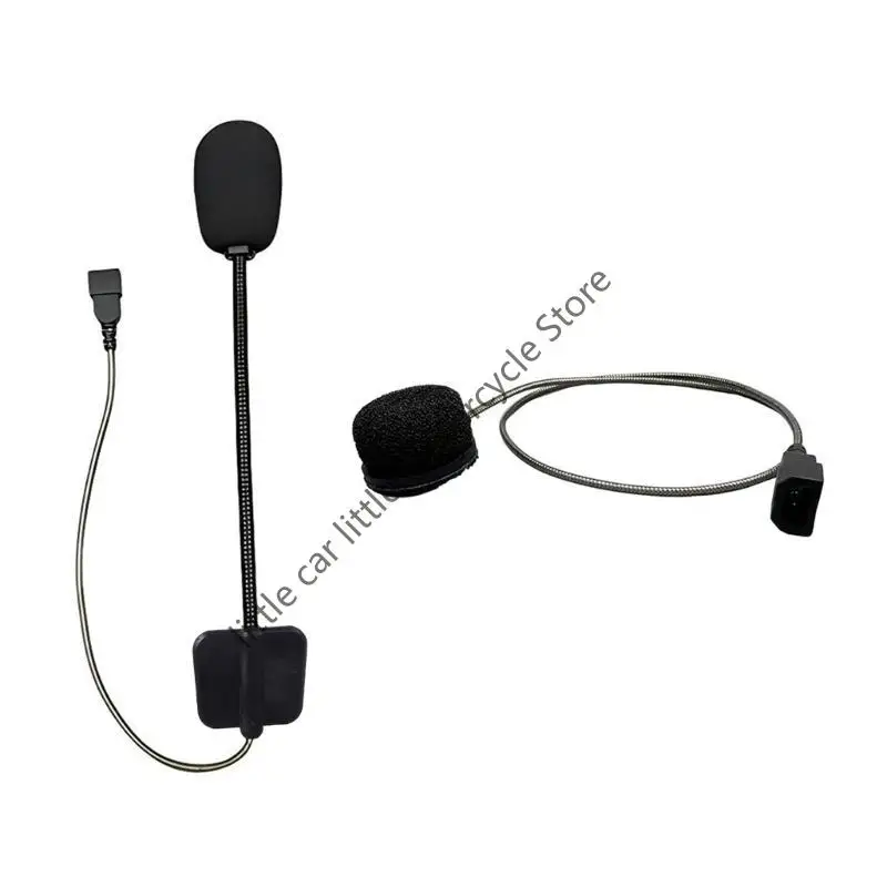 R9CC Plug Play Helmets Microphone With Advanced Noise Filtering Technology for CARDO Asmax Reso Group Riding