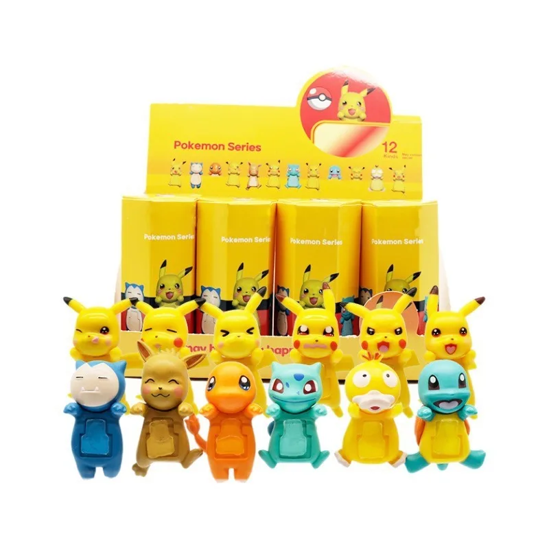 

Sony Angel Pokémon Series слепая коробка домашнее животное эльф Пикачу Бульбазавр вечерние ангел аниме фигурка модель детская игрушка Рождественский подарок