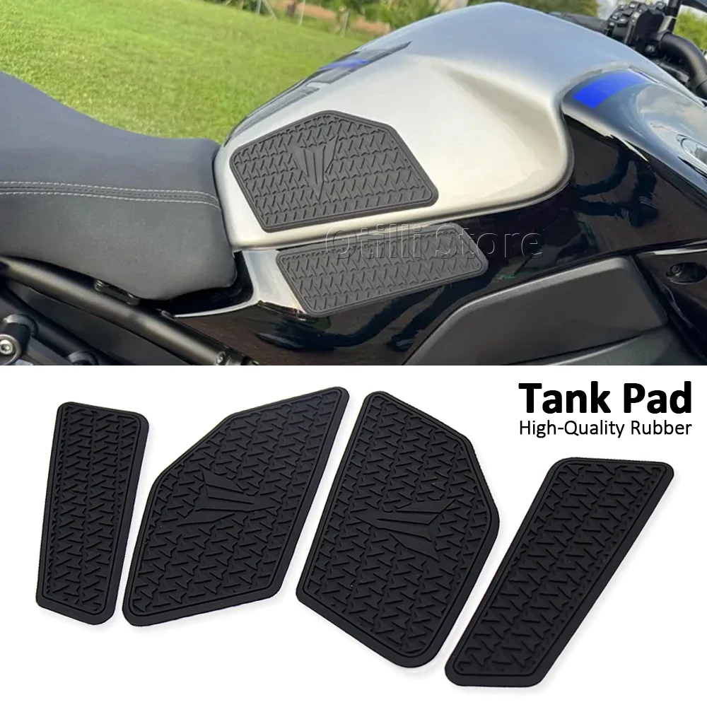 

For YAMAHA MT 10 MT10 MT-10 SP 2022 2023 2024 Motorcycle Accessories Rubber Tank Pad Protector Sticker Decal Gas Knee Grip