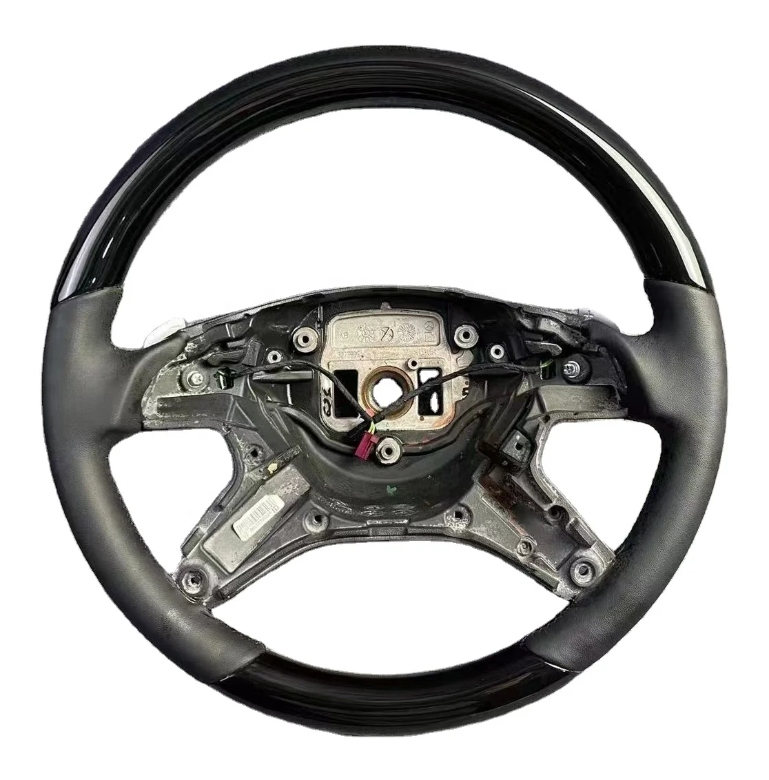 

Custom Steering Wheel Fit for Mercedes Benz E C ML GL A Class W204 W212 W166 W246 Mercedes Benz Steering Wheel Wood