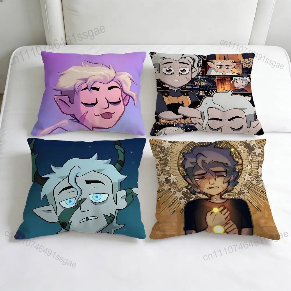 

The O-Owl H-House Hunter Decorative Square Pillow Cover Modern Cushion Case for Living Room Bedroom