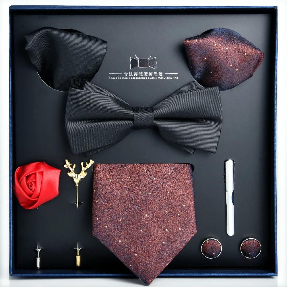 8-piece-luxury-men's-tie-gift-box-set-with-tie-pocket-square-brooch-—-perfect-for-business-occasions
