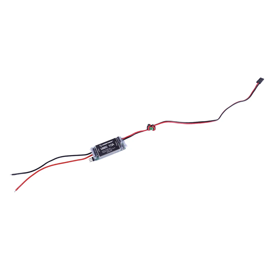 Hobbywing 10A-UBEC Small Car Fully Waterproof for 2-6S Model Airplane 6/7.4/8.4V New Version