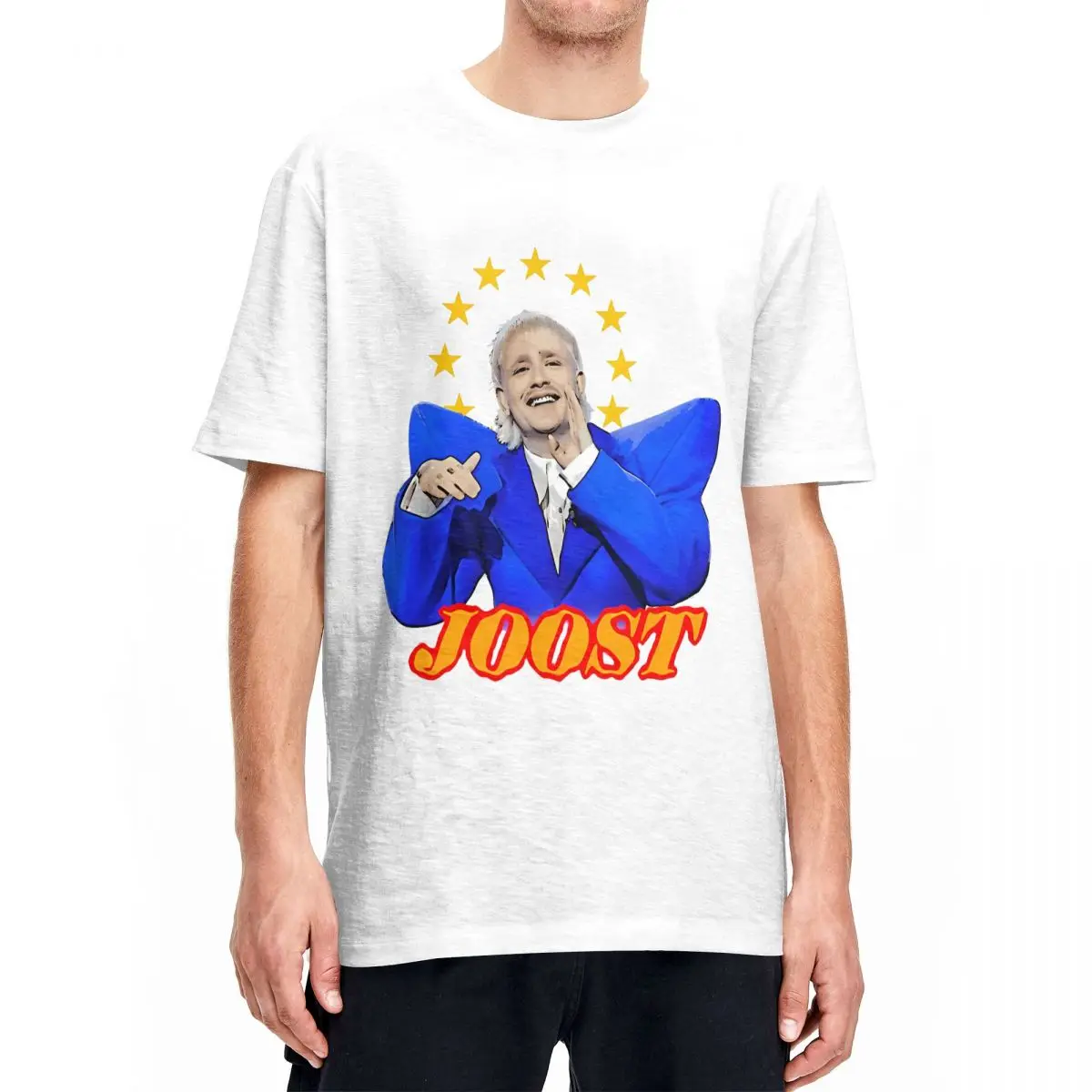 Singer Joost Klein Europapa T-Shirt The Netherlands Hip Hop T Shirts Short Sleeve Tshirt Beach Cotton Comfortable Plus Size Tees