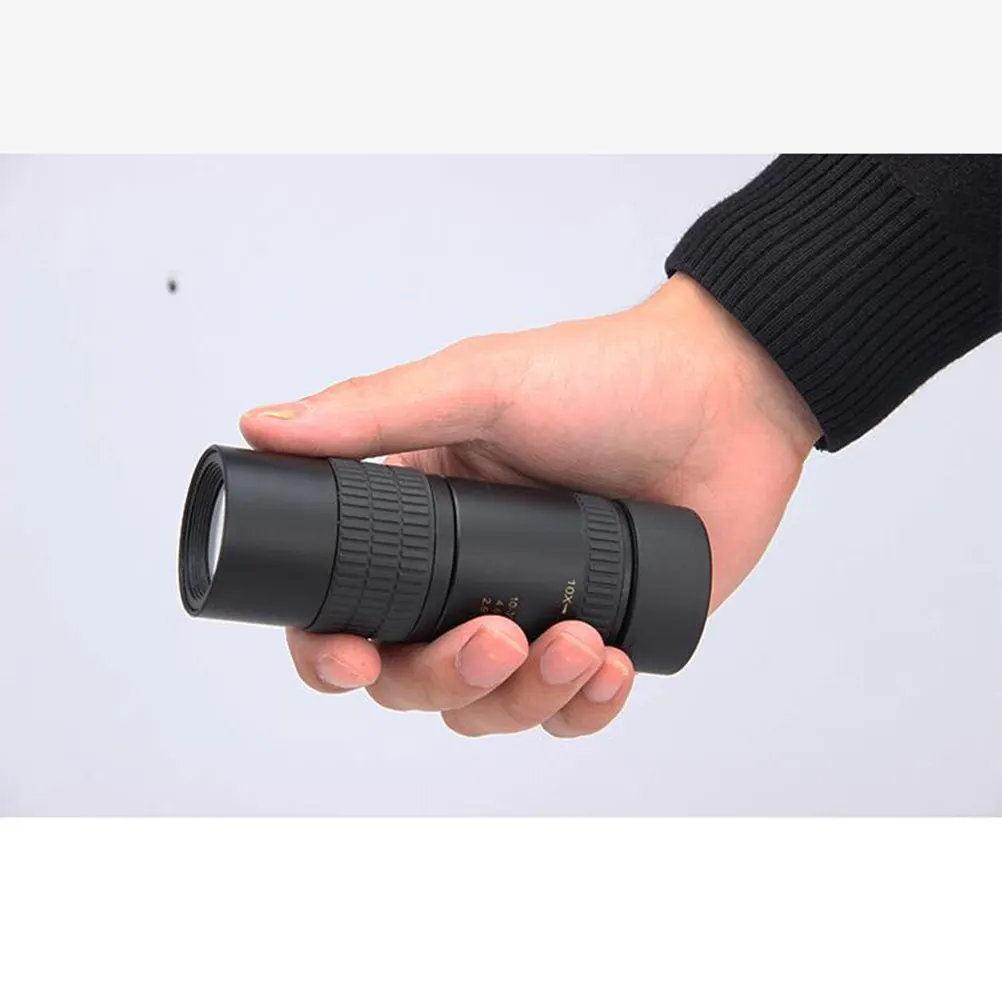 10x30 Up to 30x30 Zoom Mini Monocular Telescope Pocket Portable Optical Bak4 Lens Fully Multi Coated for Birding Camping