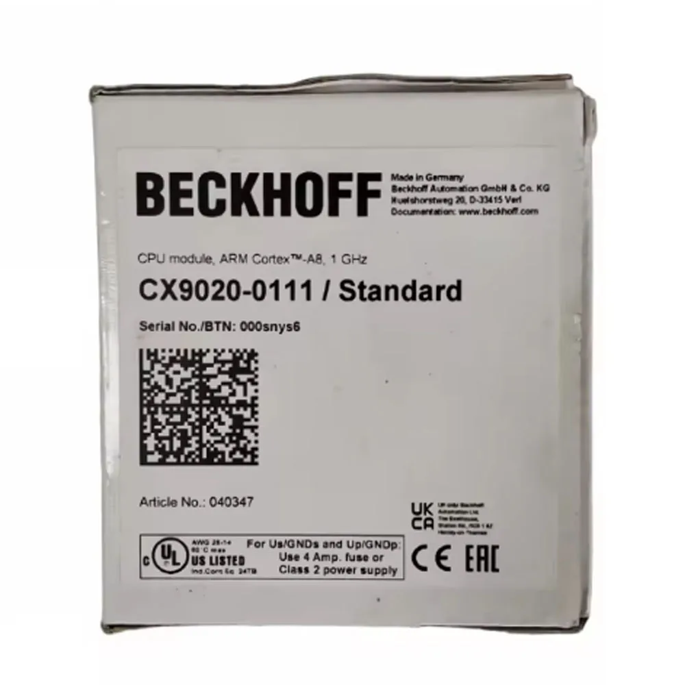 Beckhoff CX9020-0111 Industrial Controller Embedded controller PLC host