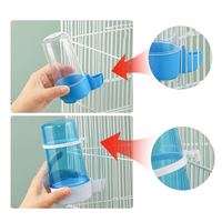 Hanging Pet Feeder Squirrel Parrot Water Dispenser Pet Bird Food Box Cage Accessories Birds Supplies